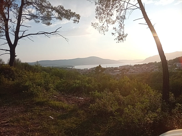 Urbanized Land Plot with Approved Project and Sea View in Mrčevac